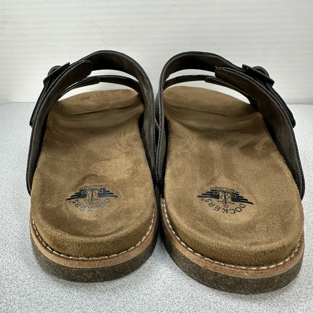 Dockers Men's 13M‎ Benham Brown Sandals Beach Summer Vacation NEW